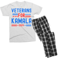 Veterans For Kamala Men's T-shirt Pajama Set | Artistshot