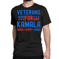 Veterans For Kamala Classic T-shirt | Artistshot