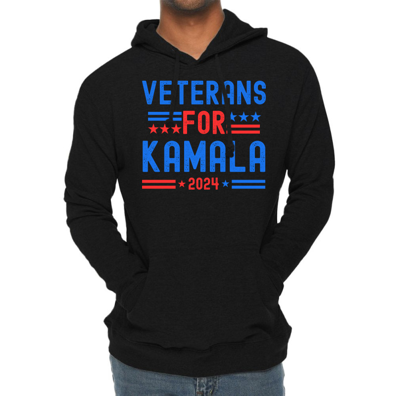 Veterans For Kamala Lightweight Hoodie | Artistshot