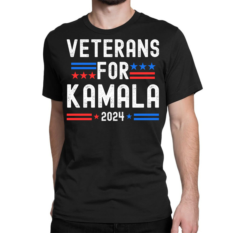 Veterans For Kamala 2024 Classic T-shirt | Artistshot