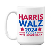 Harris Walz 2024 15 Oz Coffee Mug | Artistshot