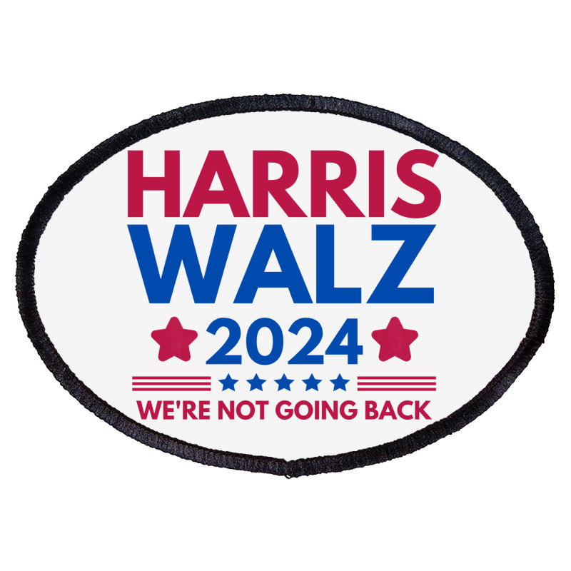 Harris Walz 2024 Oval Patch | Artistshot