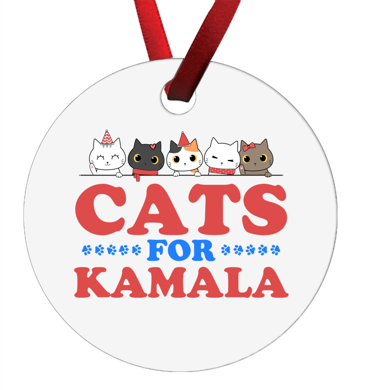 Cats For Kamala Ornament | Artistshot