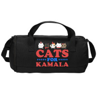 Cats For Kamala Duffel Bag | Artistshot