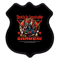 Samurai - Death Is Inevitable Shield Patch | Artistshot