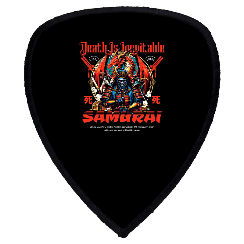 Samurai - Death Is Inevitable Shield S Patch | Artistshot