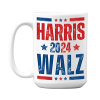 Kamala Harris 2024 Walz 15 Oz Coffee Mug | Artistshot