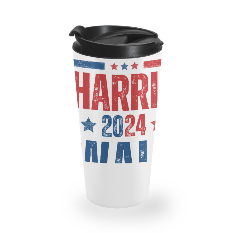 Kamala Harris 2024 Walz Travel Mug | Artistshot