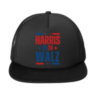 Kamala Harris 2024 Walz Foam Snapback Hat | Artistshot