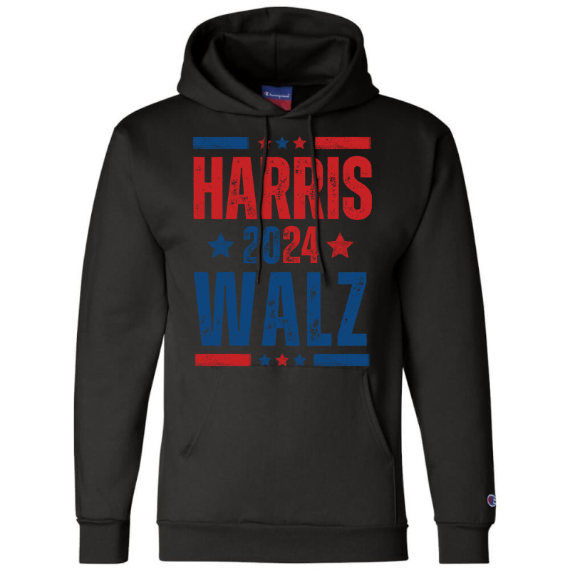 Kamala Harris 2024 Walz Champion Hoodie | Artistshot