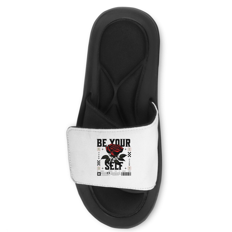 Be Your Self Slide Sandal | Artistshot