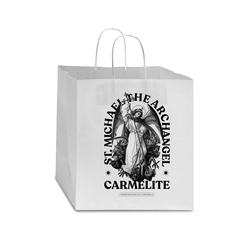 Carmelite Star Paper Bag - 13 X 7 X 13 | Artistshot