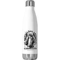 Carmelite Stainless Steel Water Bottle | Artistshot