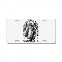 Carmelite License Plate | Artistshot