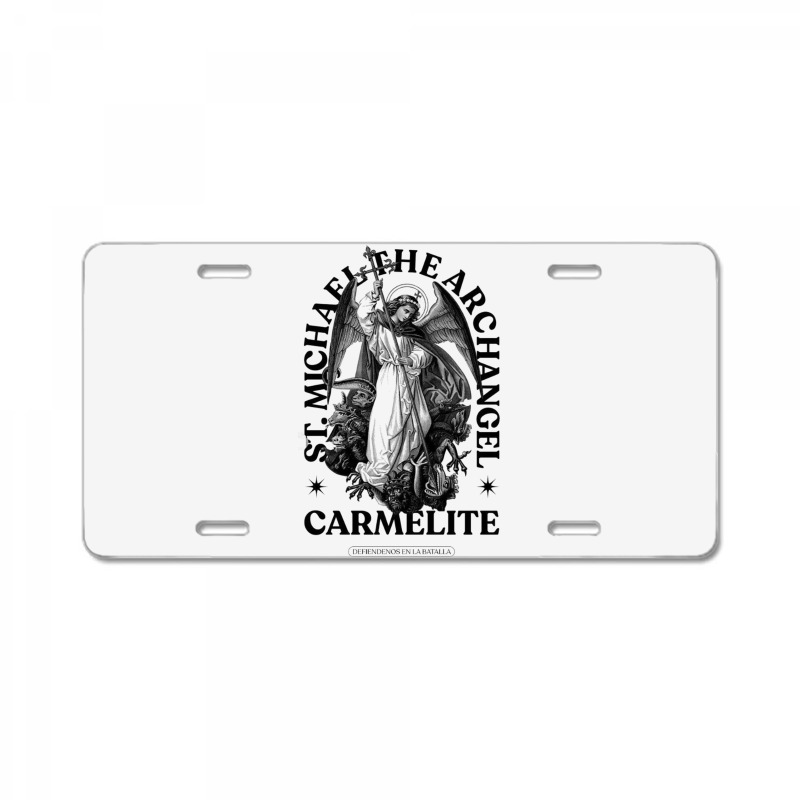 Carmelite License Plate | Artistshot