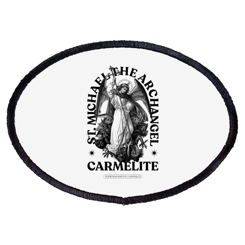 Carmelite Oval Patch | Artistshot