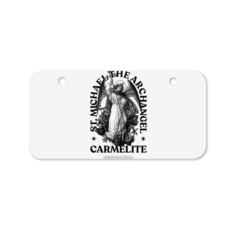 Carmelite Bicycle License Plate | Artistshot