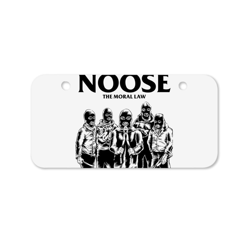 Noose The Moral Law Bicycle License Plate | Artistshot