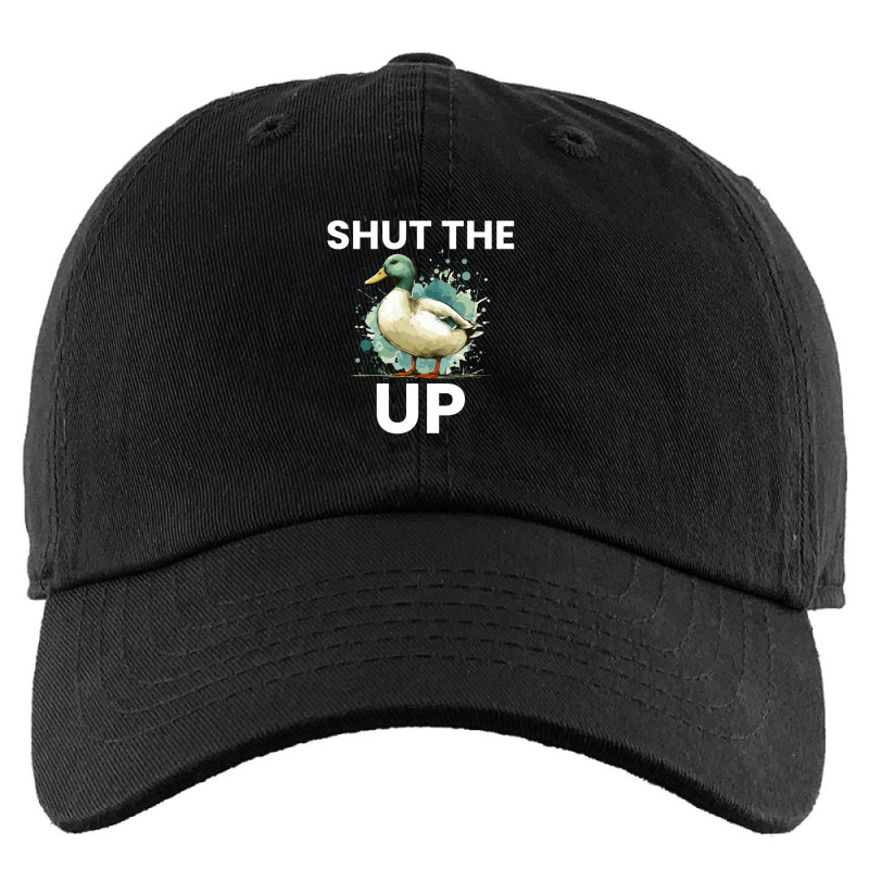 Shut The Duck Up Kids Cap by Teresa Simmons | Artistshot