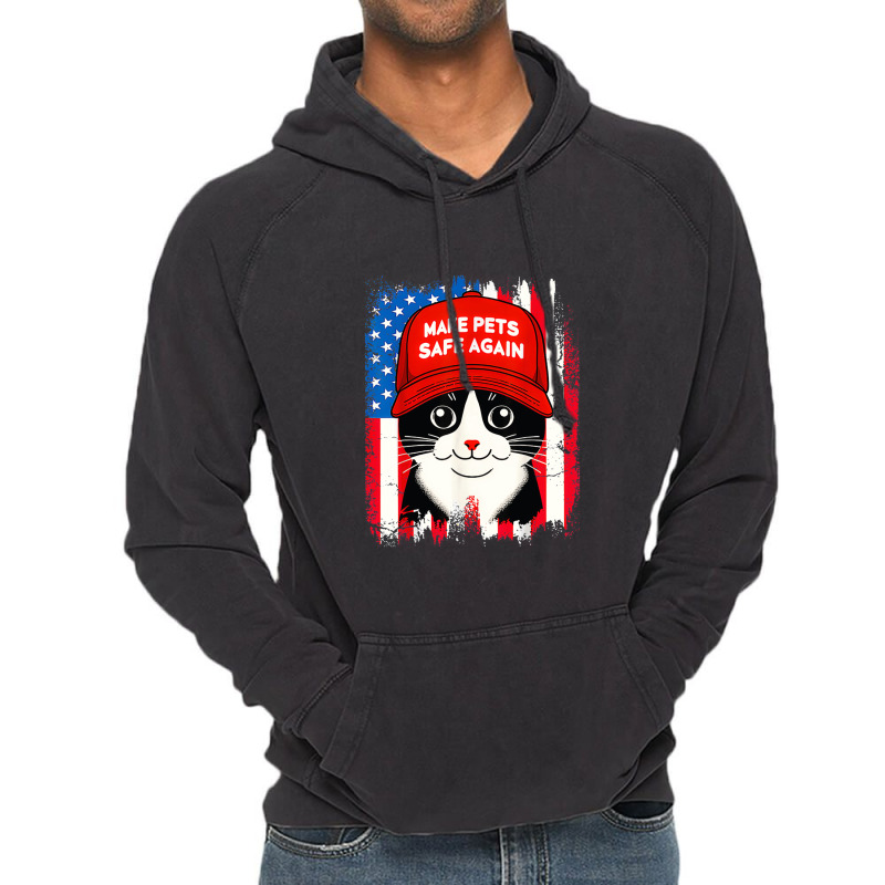 Make Pets Safe Again Democratic Republican Vintage Hoodie | Artistshot