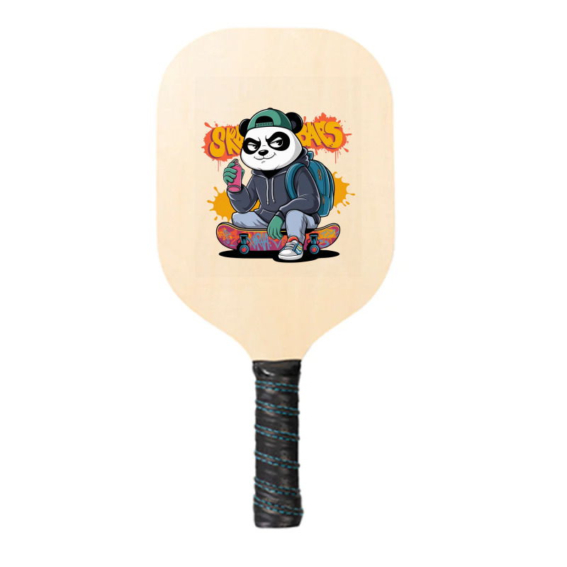 Urban Style Panda Character Pickleball Paddle | Artistshot