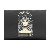 Be The Change You Wish To See Accessory Pouches | Artistshot