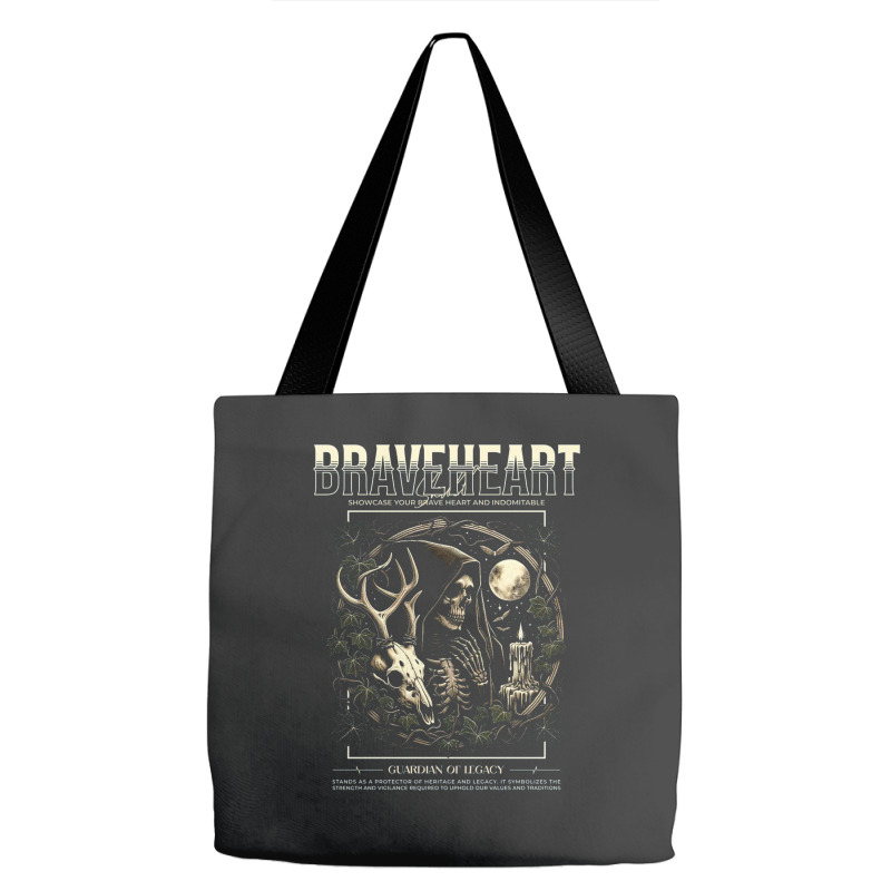 Braveheart Skull Tote Bags | Artistshot