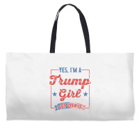 Yes I Am A Trump Girl 2 Weekender Totes | Artistshot