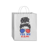 Kamala Yes We Kam American Woman Traveler Paper Bag -13 X 6 X 15 3/4 | Artistshot