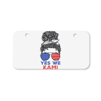 Kamala Yes We Kam American Woman Bicycle License Plate | Artistshot