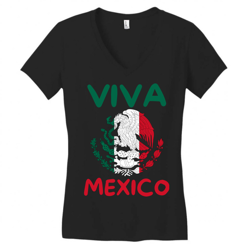 Viva Mexico Women's V-neck T-shirt | Artistshot