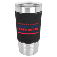 Make Pets Safe Again Trump Leatherette Tumbler | Artistshot