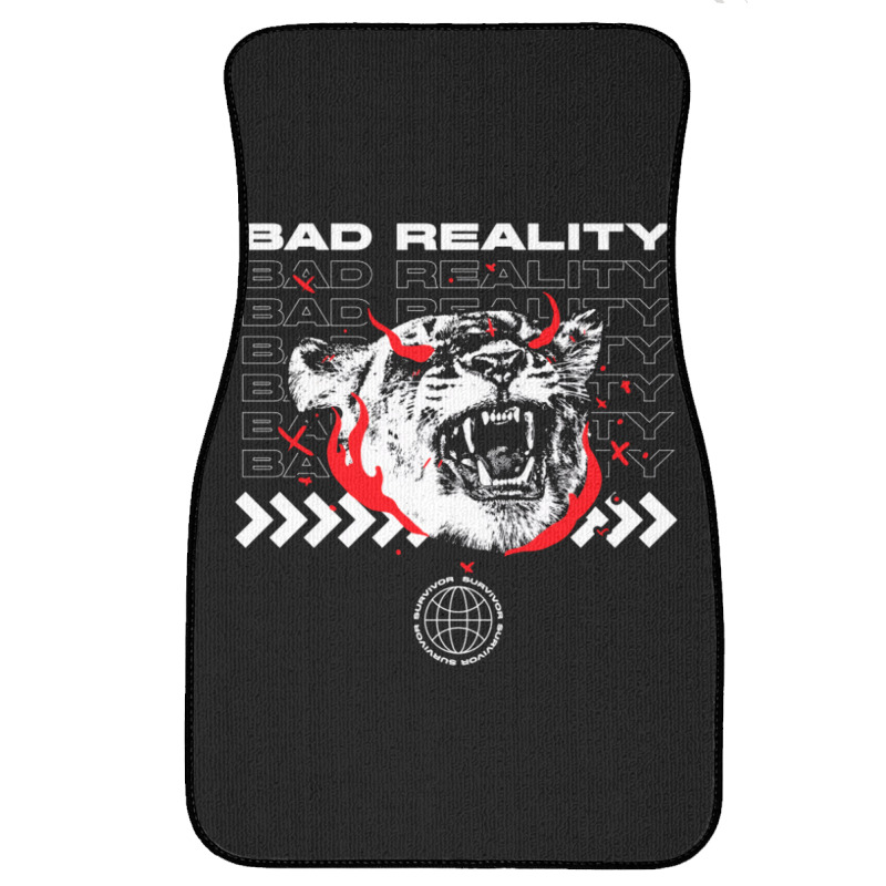 Bad Reality Front Car Mat | Artistshot