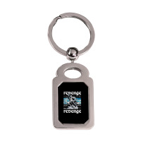 Revenge Silver Rectangle Keychain | Artistshot