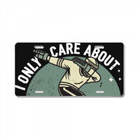 I Only Care About Hockey And Like 3 Other People License Plate | Artistshot