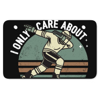 I Only Care About Hockey And Like 3 Other People Atv License Plate | Artistshot