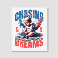 Chasing Paper Dreams Portrait Canvas Print | Artistshot