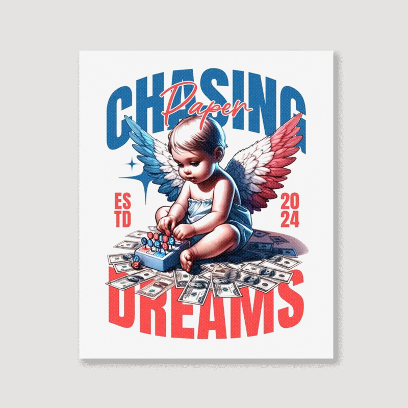 Chasing Paper Dreams Portrait Canvas Print | Artistshot