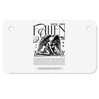 Fallen Angel Motorcycle License Plate | Artistshot