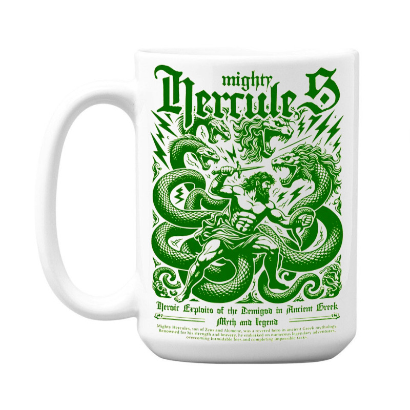 Mighty Hercules 15 Oz Coffee Mug | Artistshot