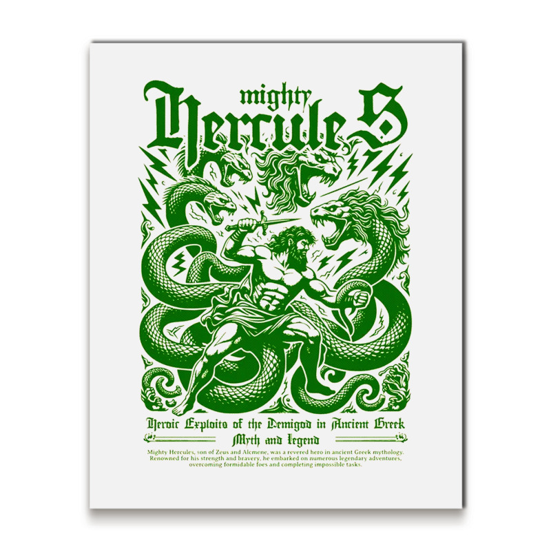 Mighty Hercules Metal Print Vertical | Artistshot