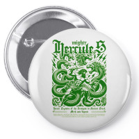 Mighty Hercules Pin-back Button | Artistshot