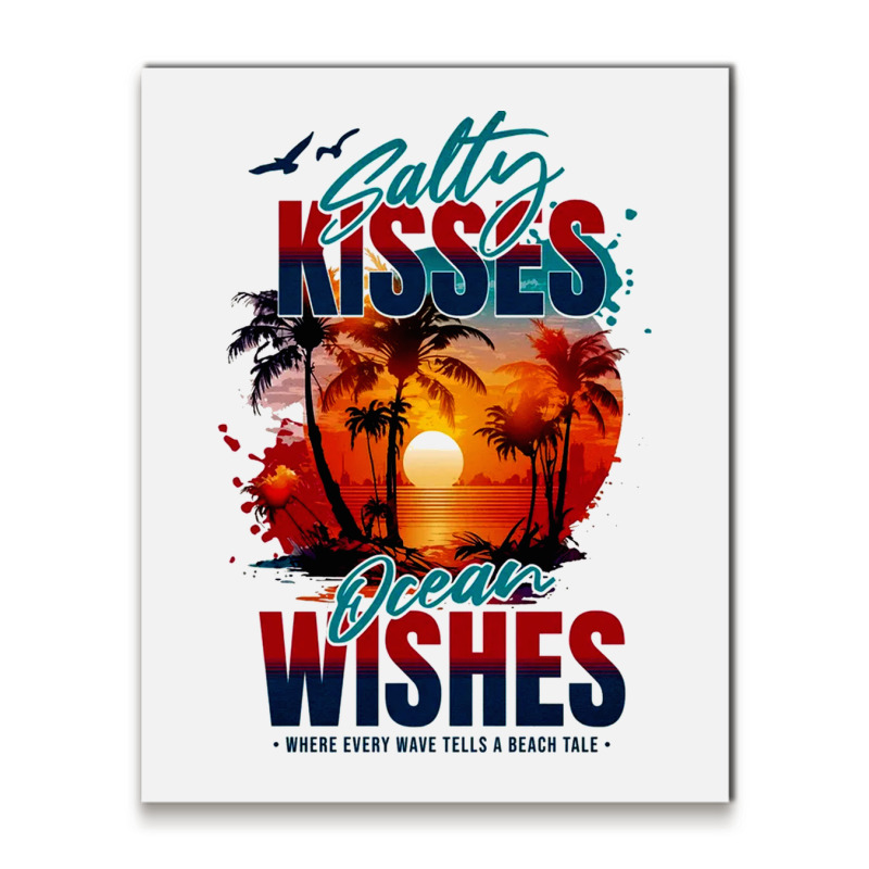 Ocean Wishes Metal Print Vertical | Artistshot