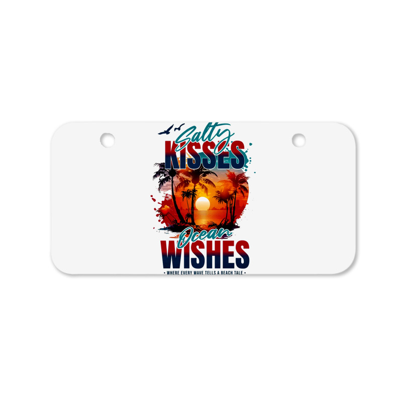 Ocean Wishes Bicycle License Plate | Artistshot