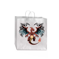 Dragon Rebellion Jumbo Paper Bag - 18 X 7 X 18 3/4 | Artistshot