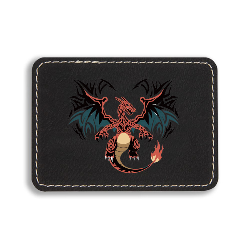 Dragon Rebellion Rectangle  Leatherette Patch | Artistshot