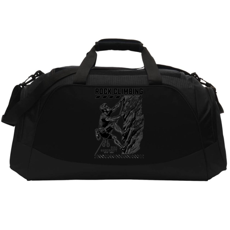 Rock Climbing Extreme Sports Active Duffel | Artistshot