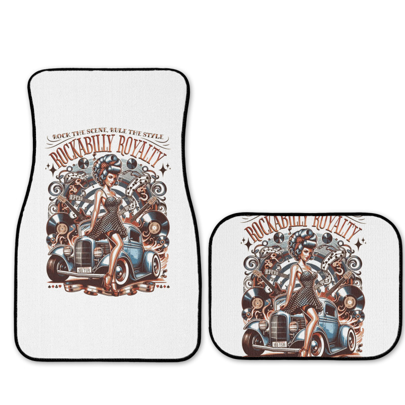 Rockabilly Royalty Full Set Car Mats | Artistshot