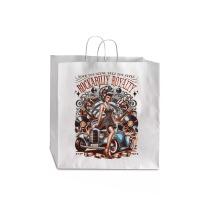 Rockabilly Royalty Jumbo Paper Bag - 18 X 7 X 18 3/4 | Artistshot