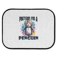 Funny Penguin Rear Car Mat | Artistshot